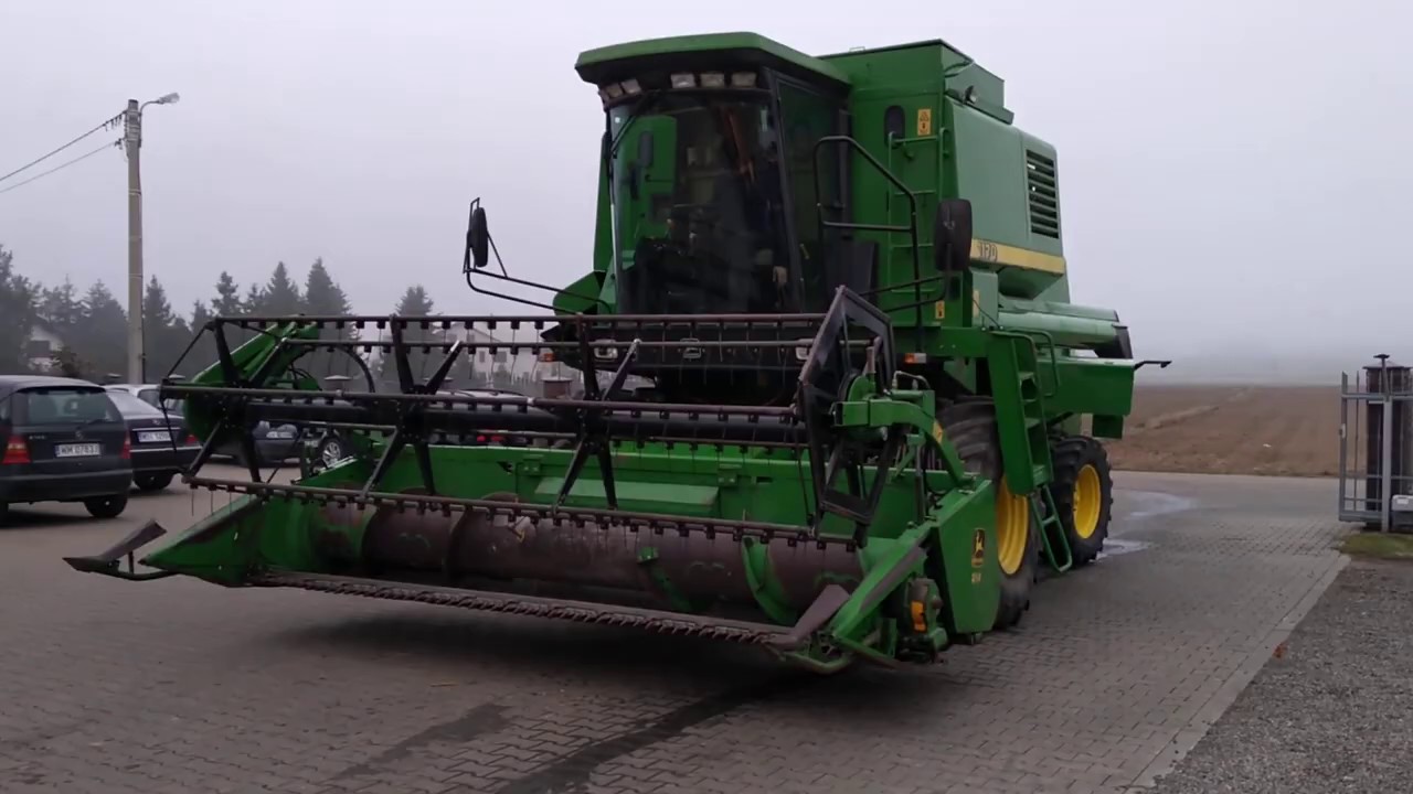 Cosechadora John Deere 1170, importación de maquinaria agrícola