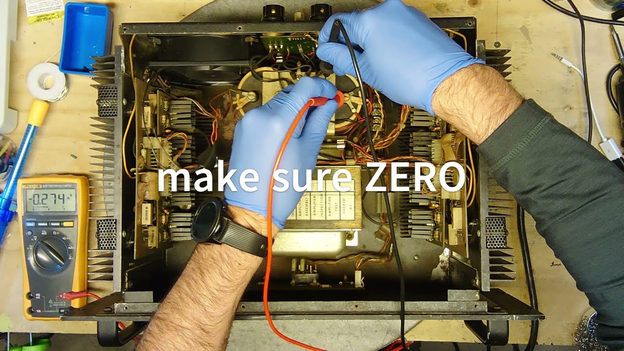 Cerwin Vega a-400 with hidden issues on protected PCB