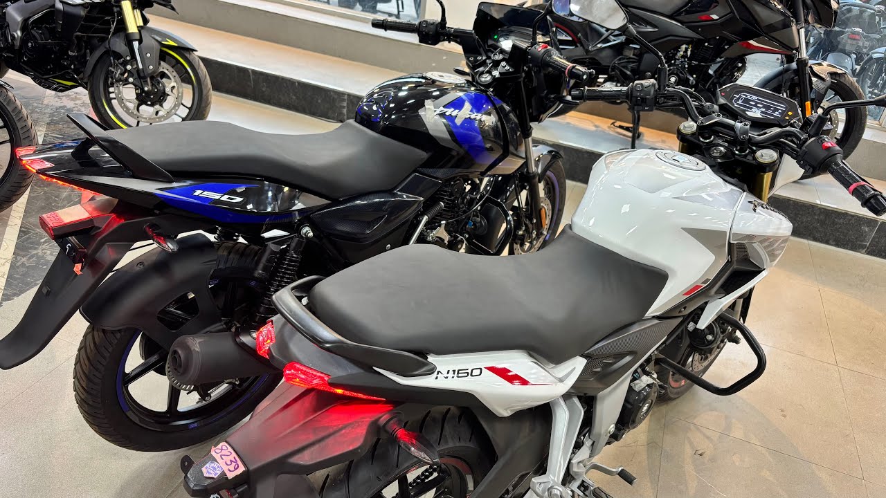 2026 Bajaj Pulsar N160 Vs Pulsar 150 Comparison Review| On Road Price Feature Mileage changes
