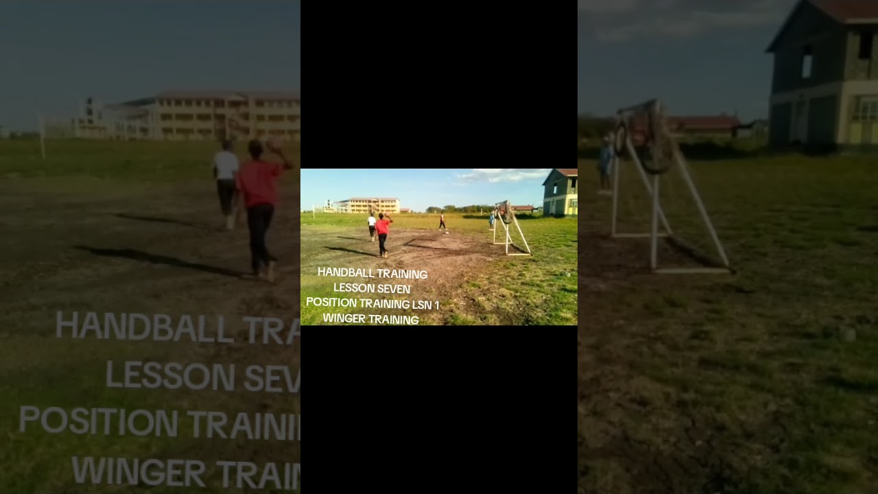 HANDBALL TRAINING, WINGER TRAINING 
