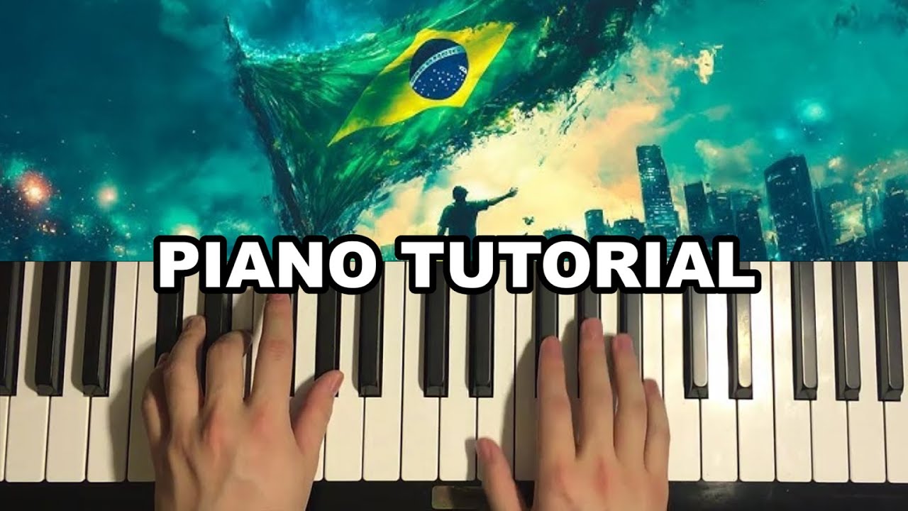 How To Play - MONTAGEM BAIL&Atilde;O (Piano Tutorial Lesson)