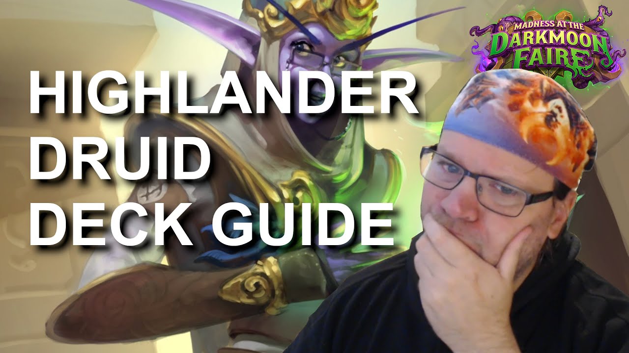 Highlander Druid deck guide and gameplay (Hearthstone Darkmoon Races)