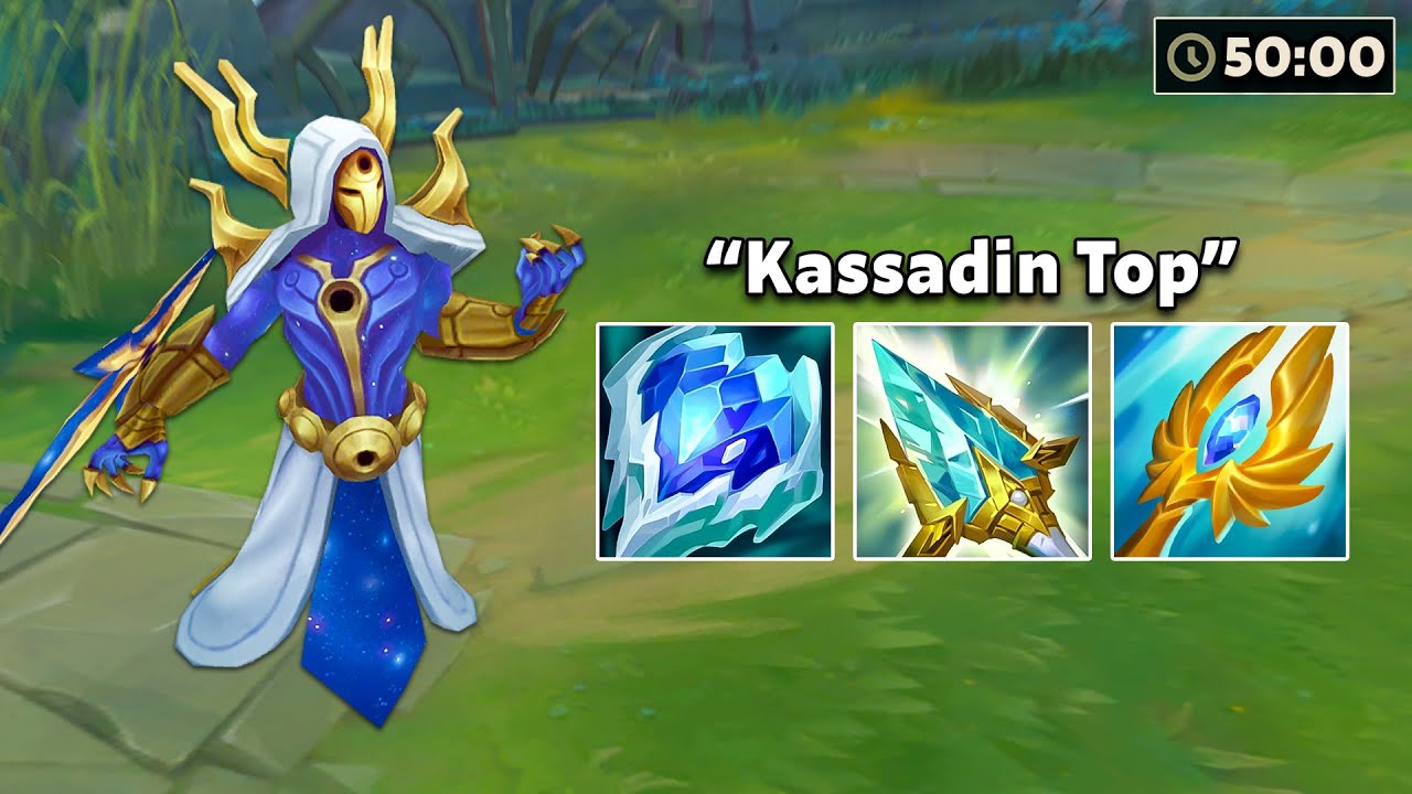 5000 MANA LATE GAME KASSADIN IS INSANELY BROKEN (0.7 SEC ULTS)