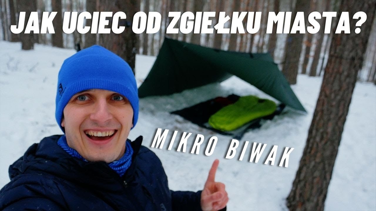 Rzuć WSZYSTKO i... idź do LASU! Czym jest dla mnie mikro-biwak? | [4K]