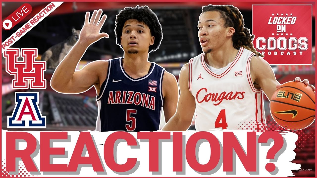 LIVE REACTION: Fertitta Center ELECTRIC for Top 5 Matchup! Sampson, Flemings vs. Burries,  Arizona 📱