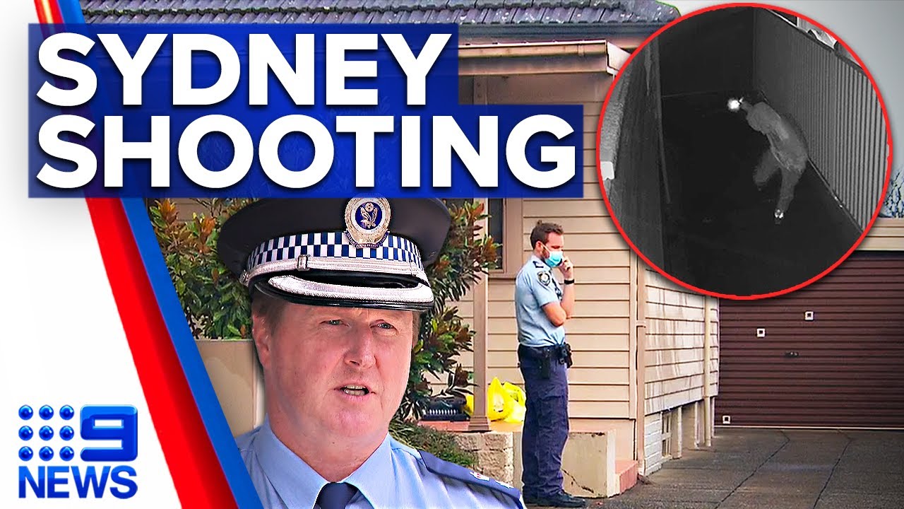 'Up to four' shots fired into Greenacre garage | 9 News Australia
