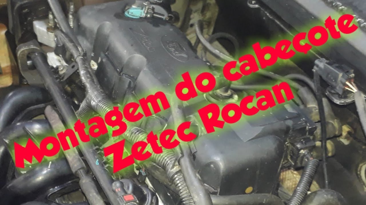 Montagem de cabeçote zetec rocan
