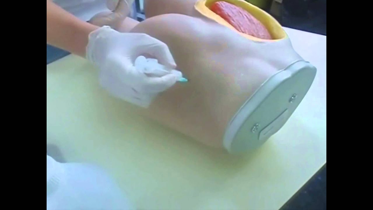 Administración de medicación por vía Intramuscular VIP Enfermeria
