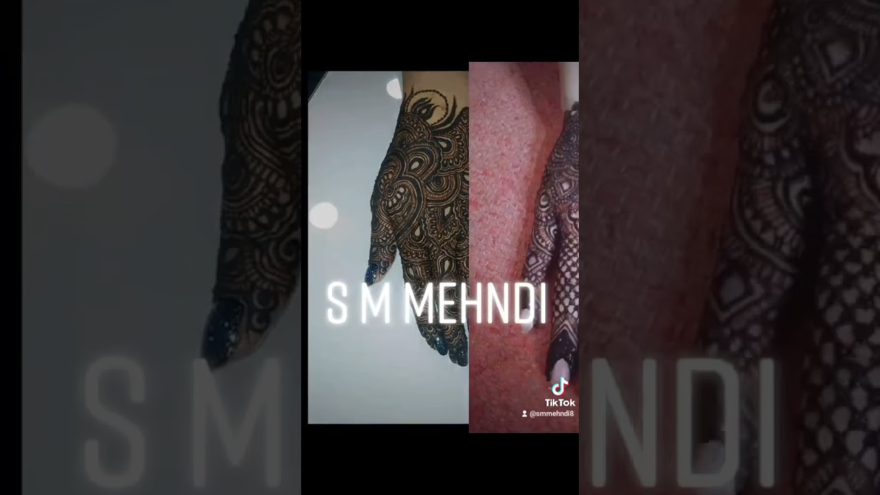 sm mehndi art by sm