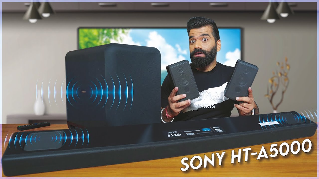 The Ultimate Home Theatre Experience - Sony HT-A5000 Soundbar Unboxing🔥🔥🔥