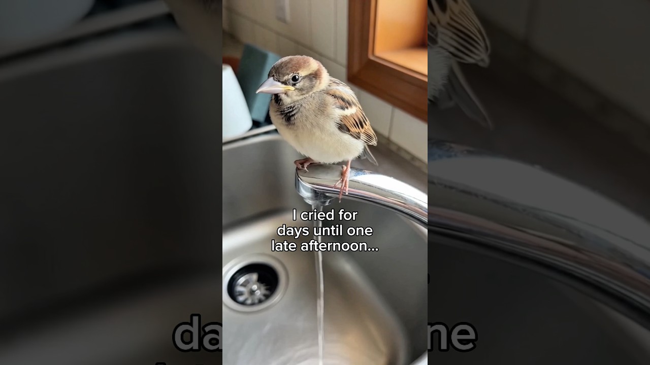 Eagle attacks sparrow rescue #animals #wholesome #nature #animal