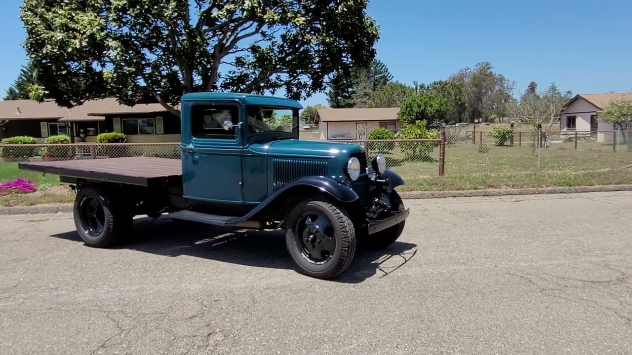 1932 Ford Model B test drive A