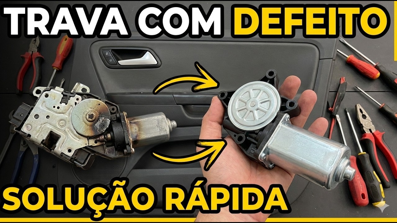 TRAVA ELÉTRICA FOX NÃO FUNCIONA? 🔧 Como Resolver o Problema na Porta do Passageiro (Passo a Passo)