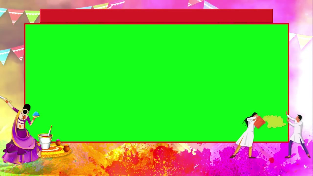 HOLI JACKET GREEN SCREEN Free to use