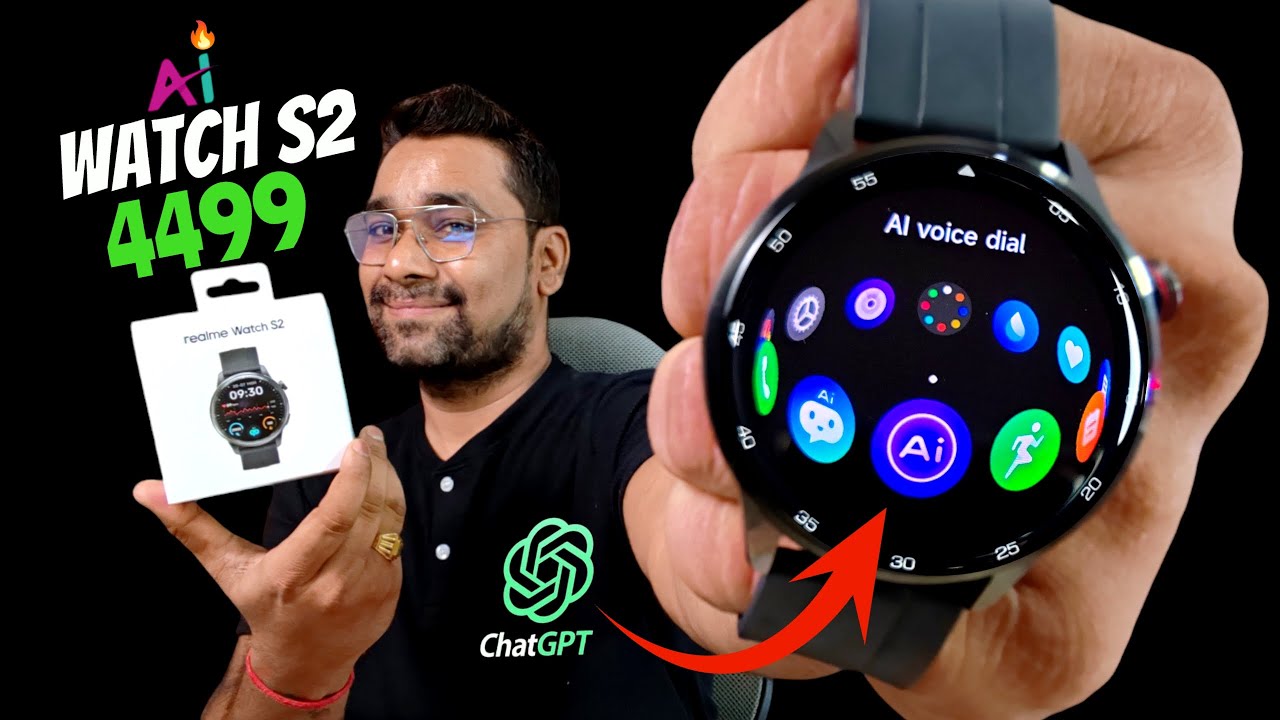 Умные часы с искусственным интеллектом всего за 4499 рупий | Обзор realme Watch S2