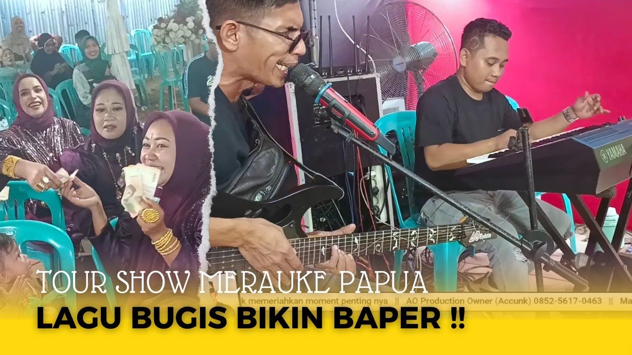 SPESIAL REQUEST LAGU BUGIS BAPER!! LINA - Kancil AO - TOUR SHOW MERAUKE PAPUA 2024
