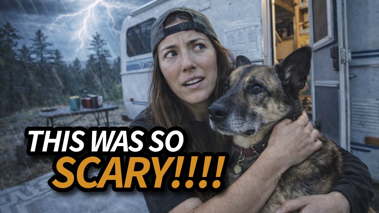Alone in My Camper During the Biggest Hailstorm Ever in the Black Hills!