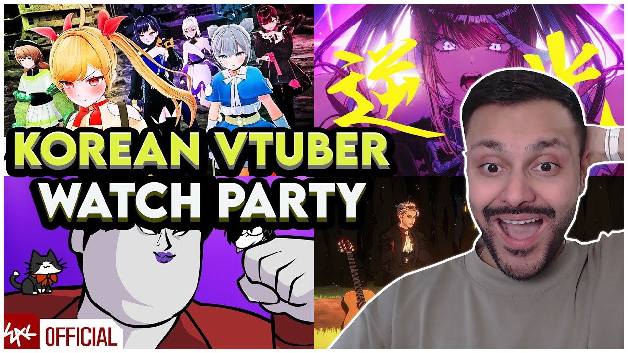 Korean VTuber Watch Party ( ISEGYE IDOL 이세계 아이돌 , STELLIVE 스텔라이브 , etc! )