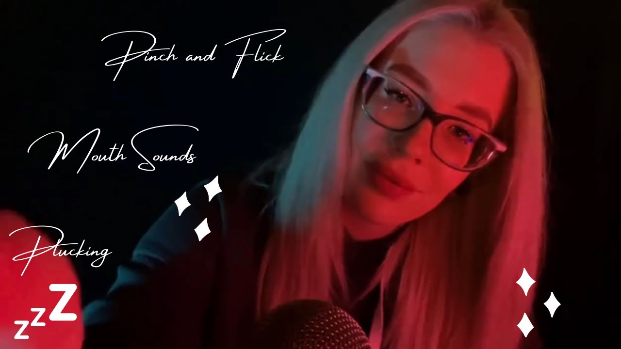 Karuna Satori ASMR Plucking Compilation | Pinch and Flick, Tingly Mouth Sounds & Hand Movements