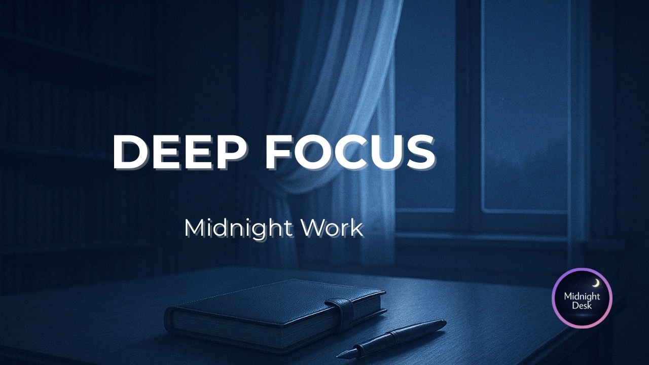 Deep Focus Music for Work | Future Vision – Midnight Office Ambient (1 Hour)[Vol.131]