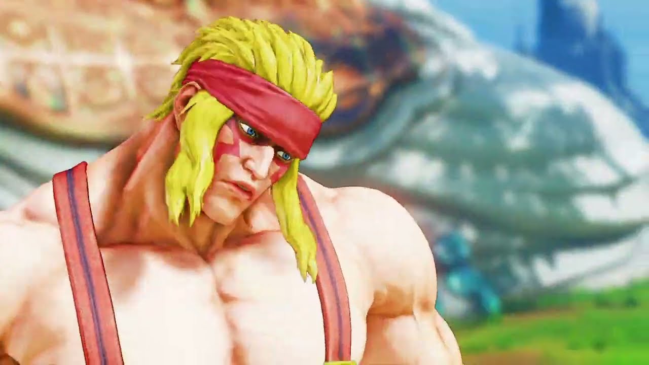 STREET FIGHTER V_ kage vs alex . wins alex