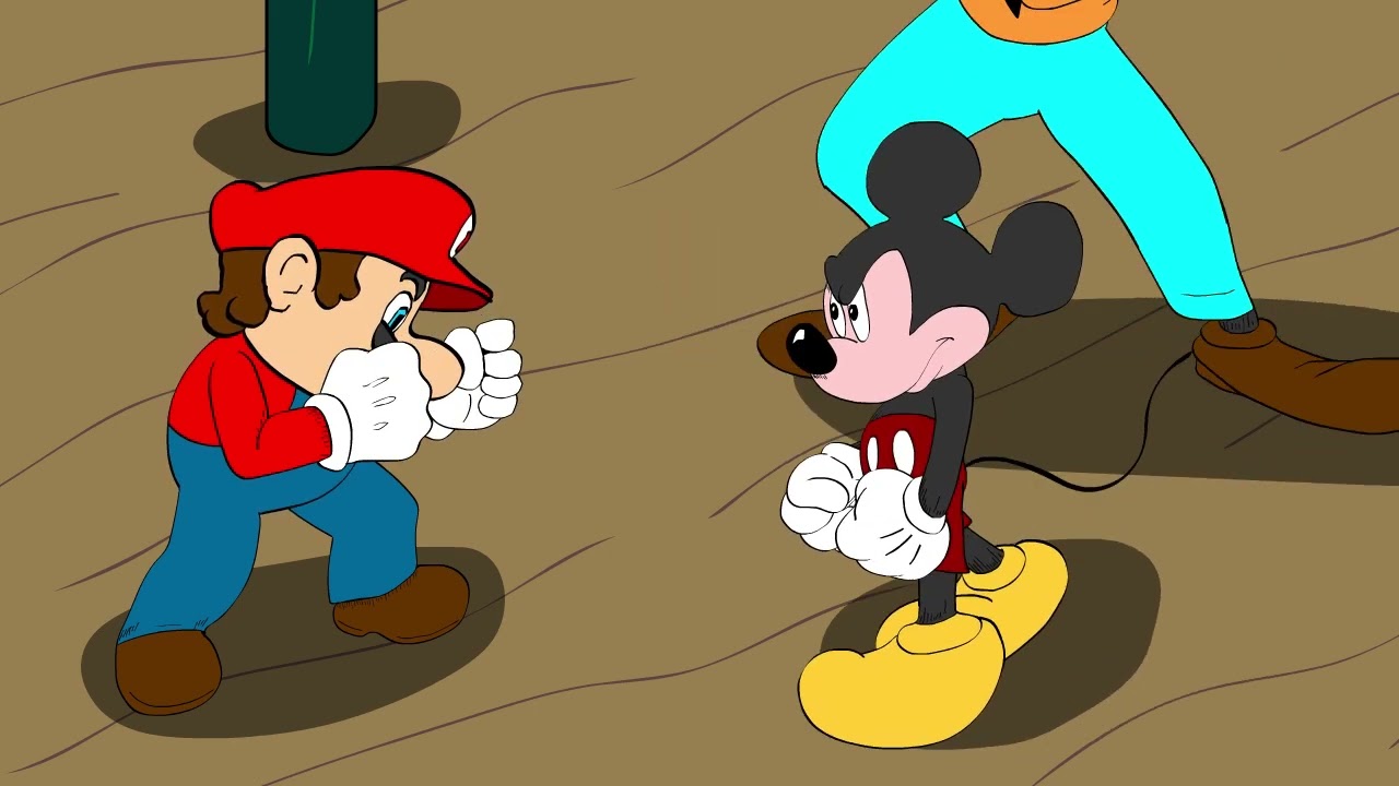 Nintendo v.s Disney (Mario v.s Mickey Mouse)