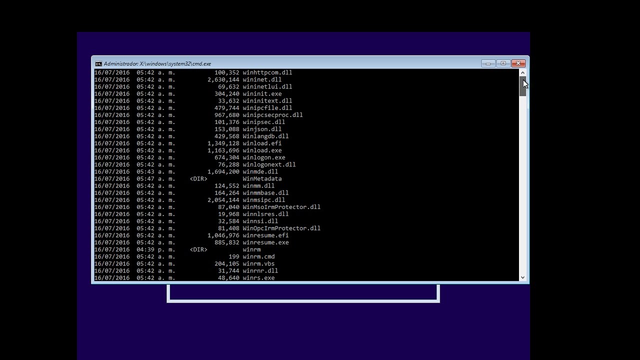 Solucionar desastre de Utilman.exe y cmd.exe en Windows 10