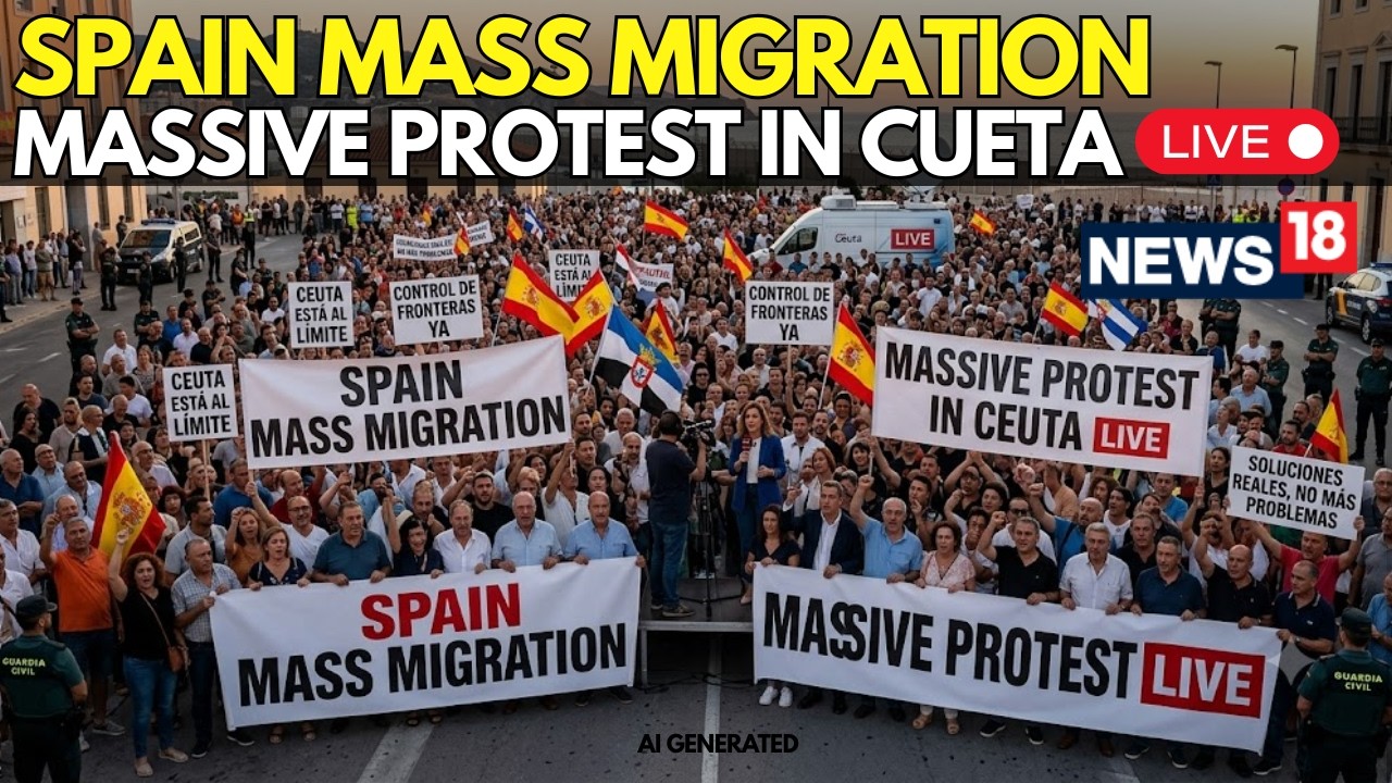 Spain Migration Crisis LIVE: Massive Protests Erupt In Ceuta | Morocco Migrants | Pedro Sanchez