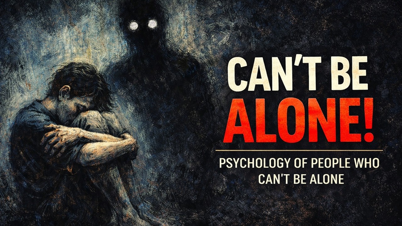 The Psychology of People Who Can't Stand Being Alone