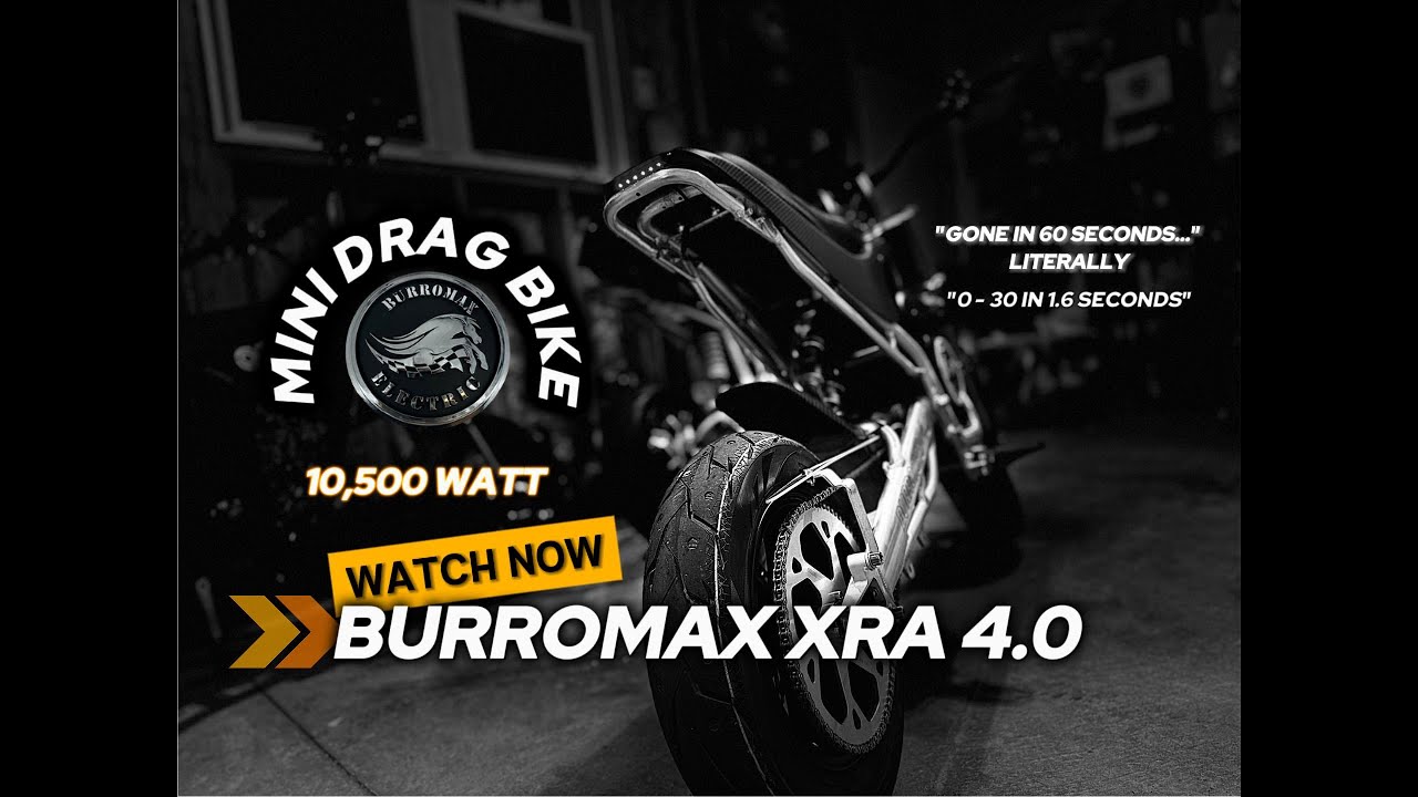 Unboxing the new 2025 Burromax XRA 4.0 DRAG MINI DRAG BIKE #burromax #bikelife