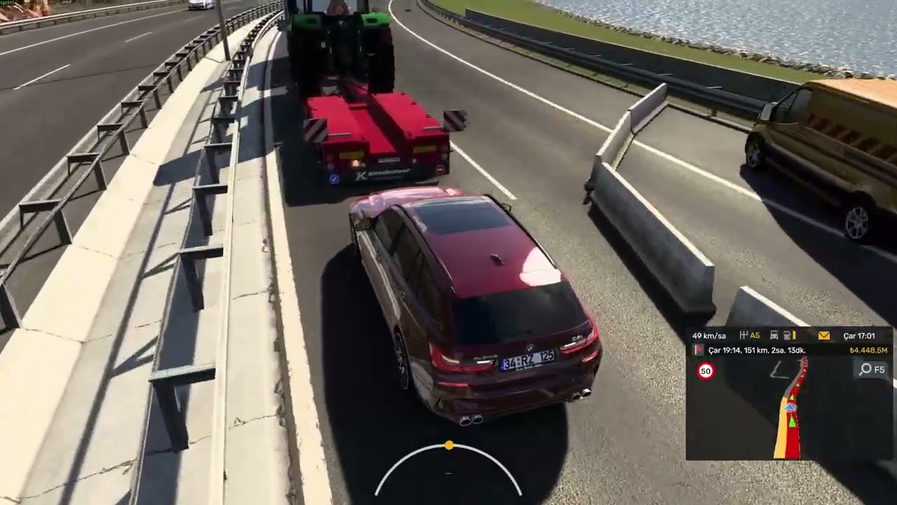 ETS2 - ARTVİN-ÜNYE - BMW G21 #bmw #karadeniz