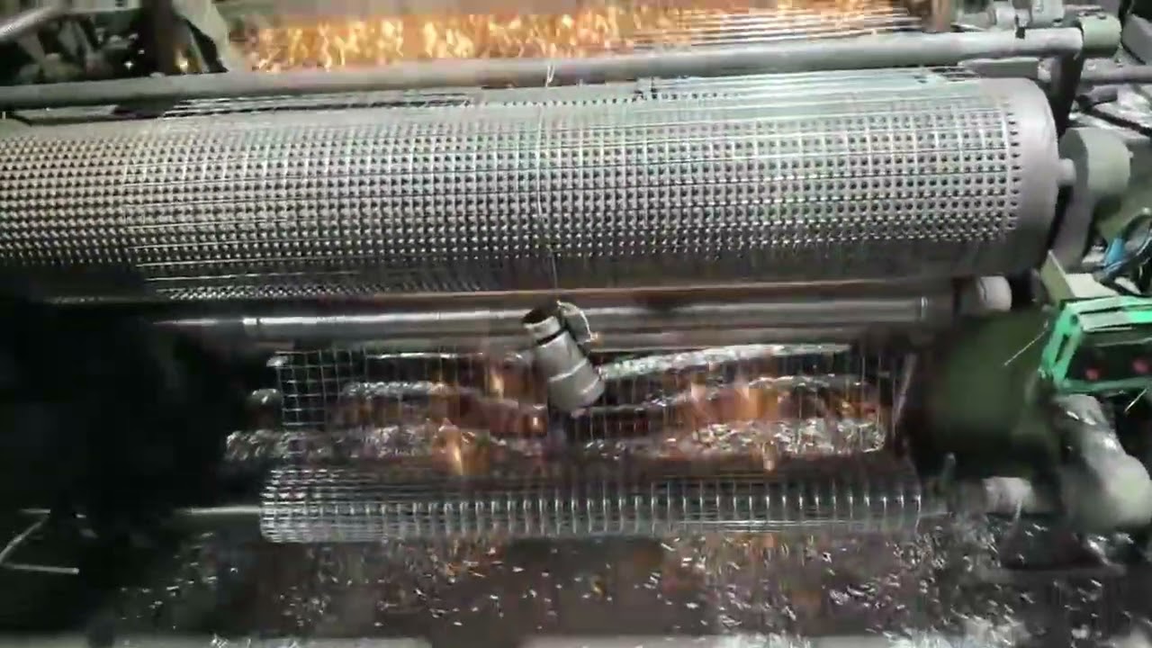 Welded wire mesh for our Omani customer is currently in production.