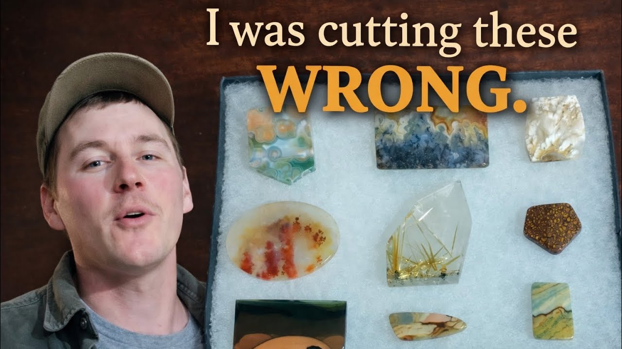 Кабошоны! Как продолжает развиваться мой личный стиль огранки.