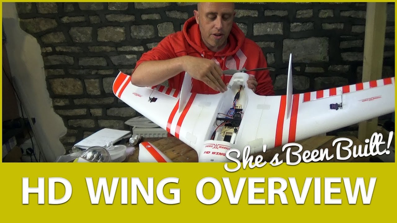 🛠️ Build Overview: Sonicmodell HD FPV Flying Wing Build