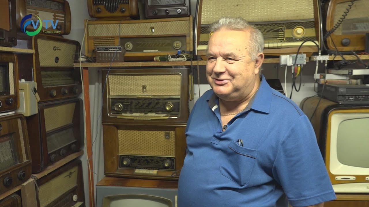 Közel 250 régi rádió és gramofon tulajdonosa Veres István