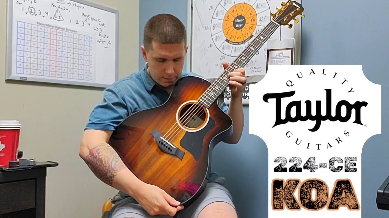 Bluegrass Power & Warmth | Taylor 224CE KOA Demo