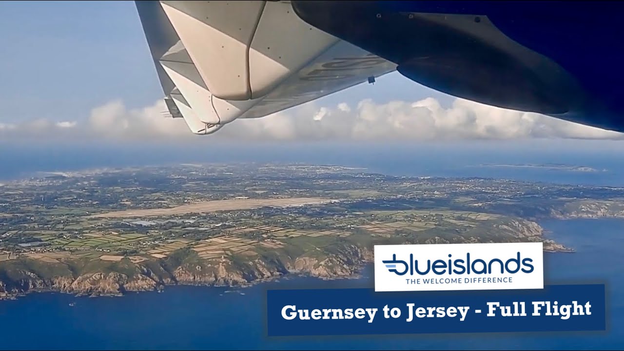 Full Flight | Guernsey (GCI) - Jersey (JER) | Blue Islands | ATR 72-500