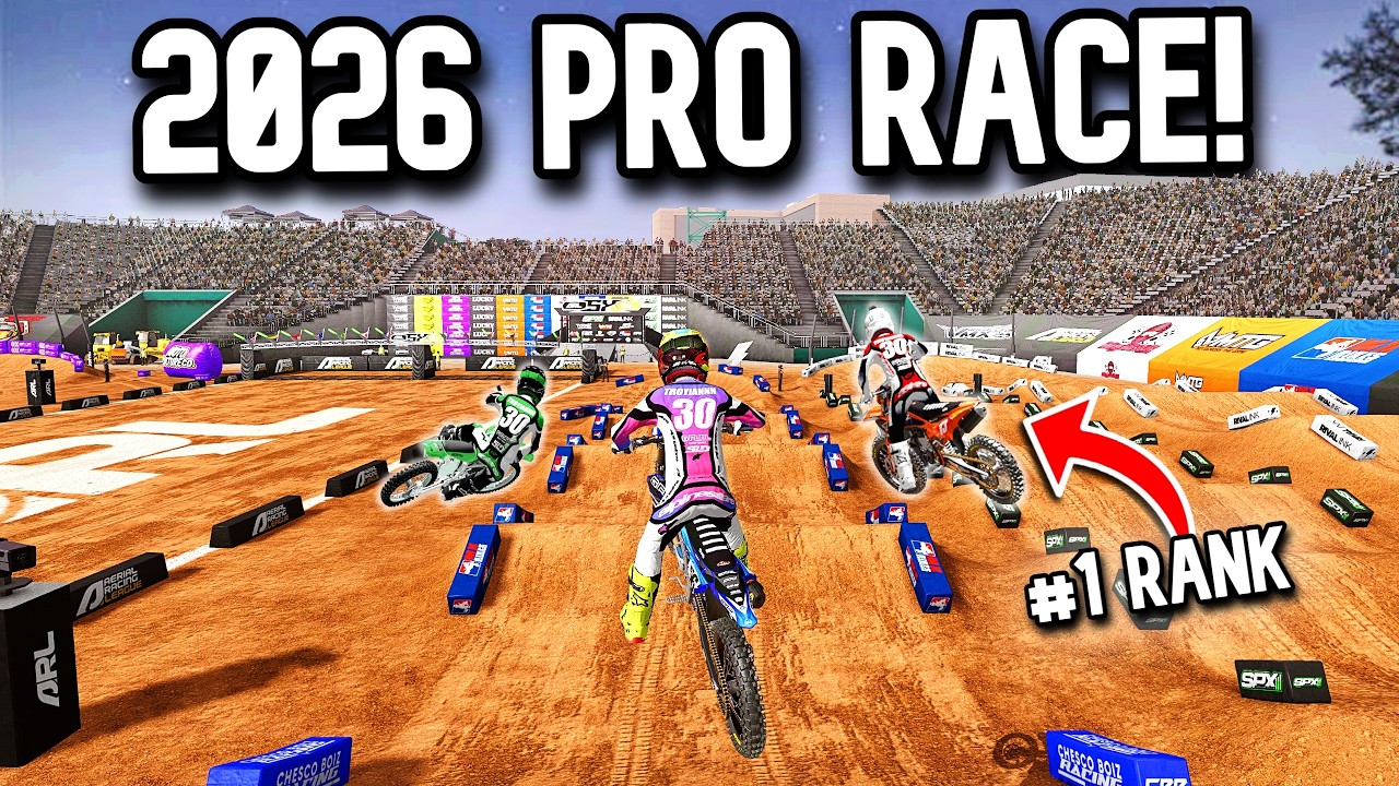 Как выглядит главный заезд в классе Pro 450 на мотокроссовых мотоциклах!