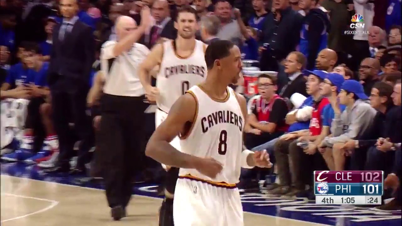 Channing Frye's winning shot vs Sixers (05/11/2016)