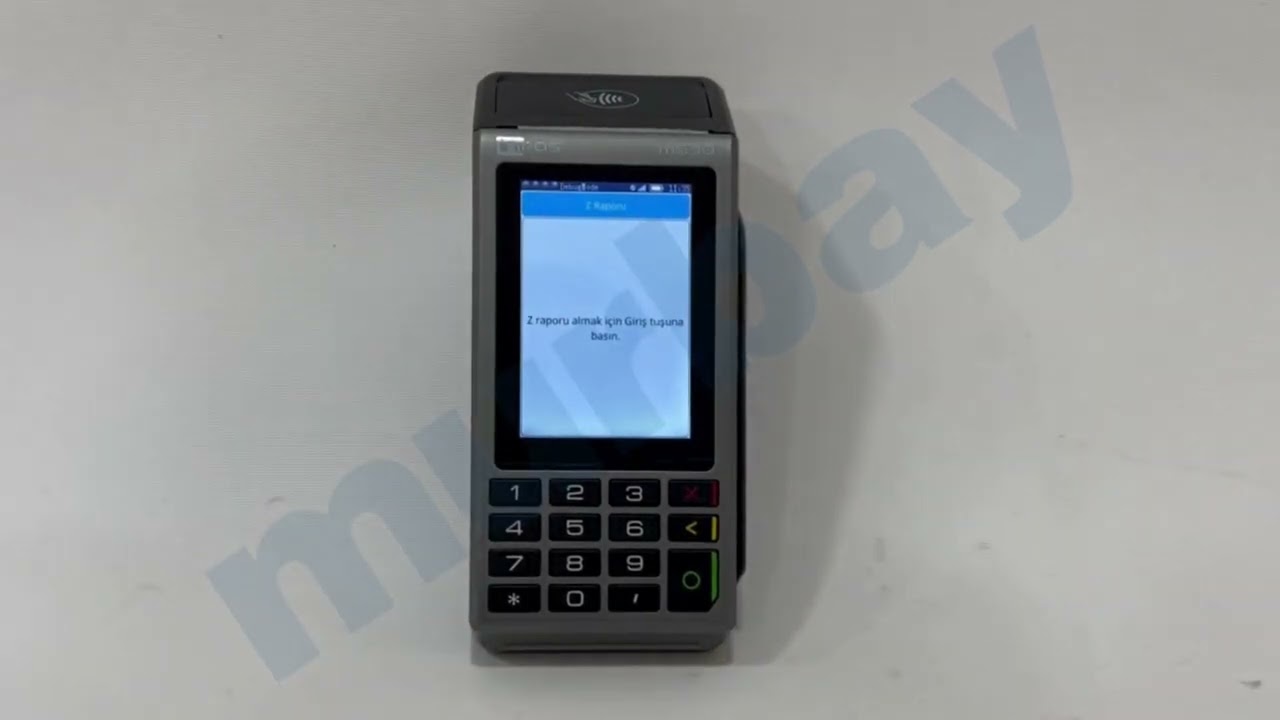Inpos m530 Z Raporu Alınması