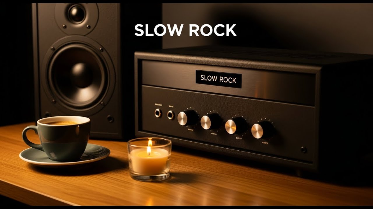 Slow Rock Music for Late Night Emotions ❤️ Guitar Ballad with Feeling