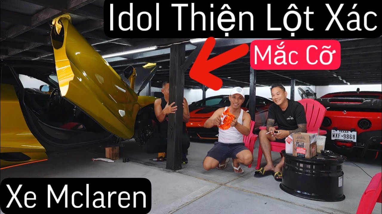 Г-н Тьен застенчив и пересел на McLaren 720.