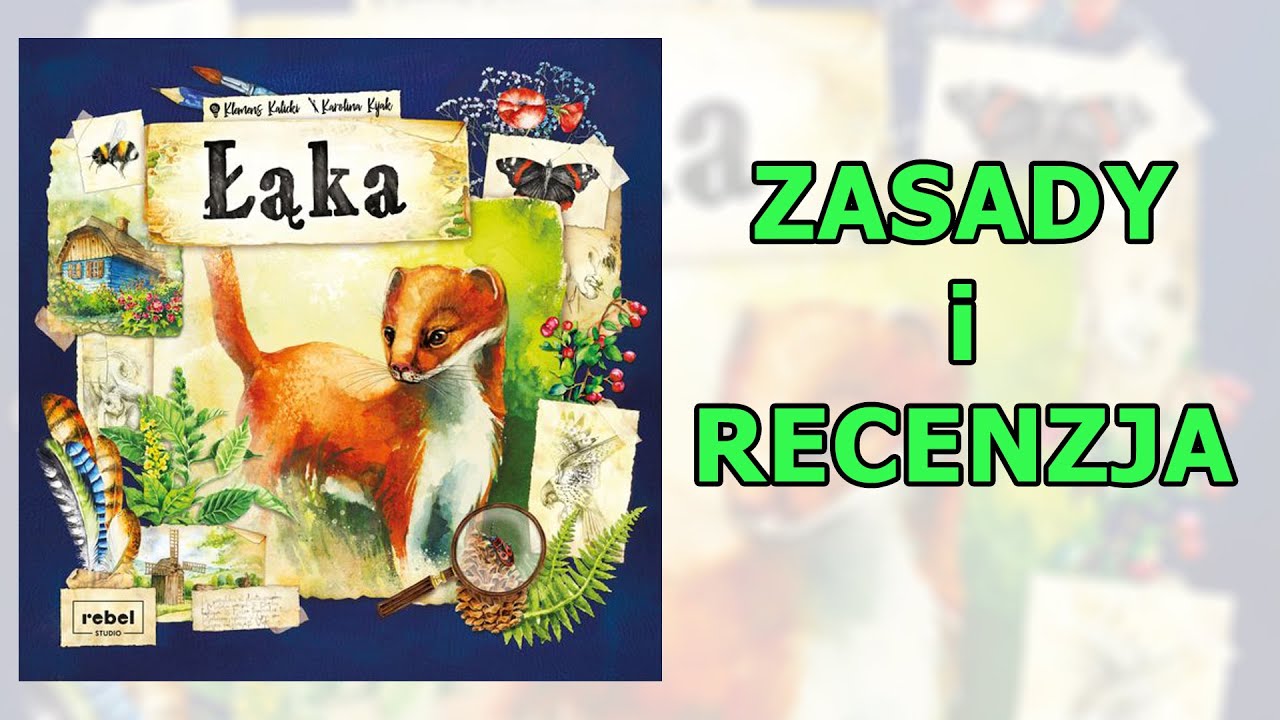 Łąka - gra planszowa | recenzja i zasady gry