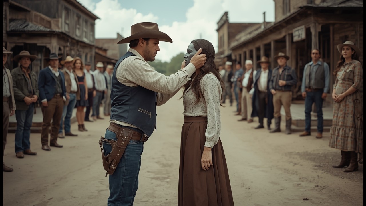The WIDOW was called UGLY for wearing a mask - what was BEHIND IT left them SPEECHLESS-  Cowboy