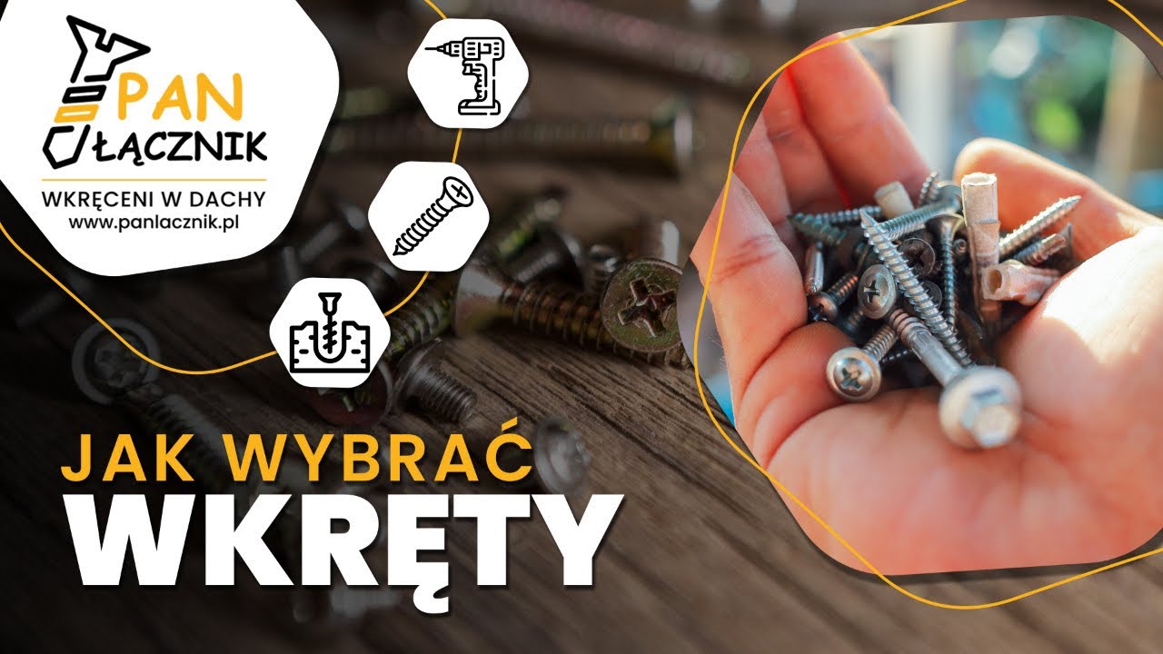 Wkręty do drewna - Jak wybrać? #1 Pan Łącznik