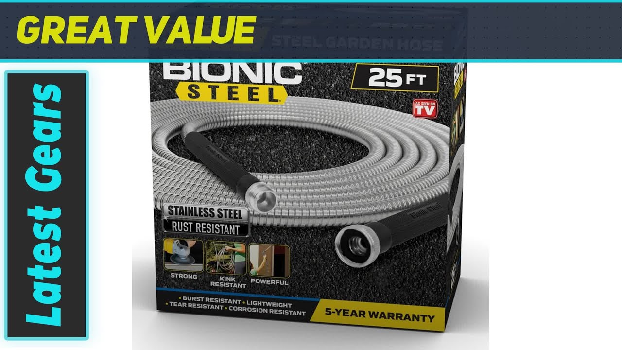 Bionic Steel Hose: The Most Durable Garden Hose?review