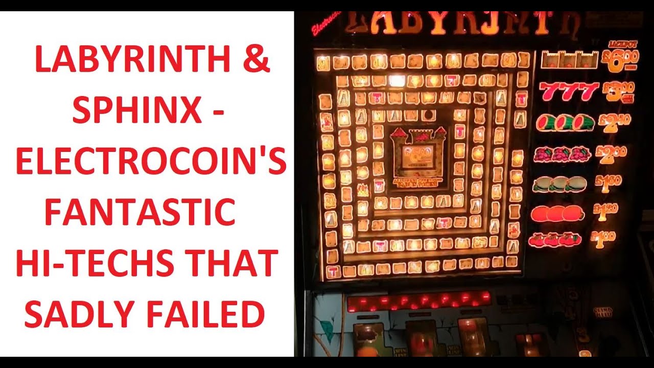 Electrocoin's Labyrinth & Sphinx - The Best Hi-Techs That Never Made It