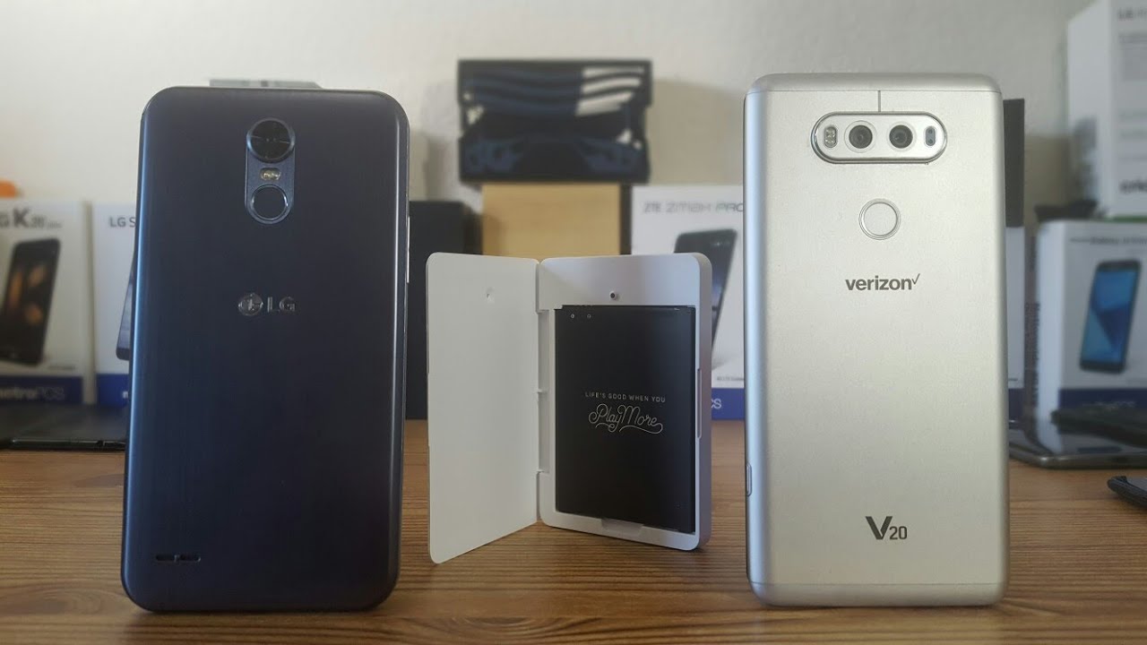 Use the LG V20 3,200mAh battery for the LG Stylo 3 Plus + LG V20 Battery Charging Cradle
