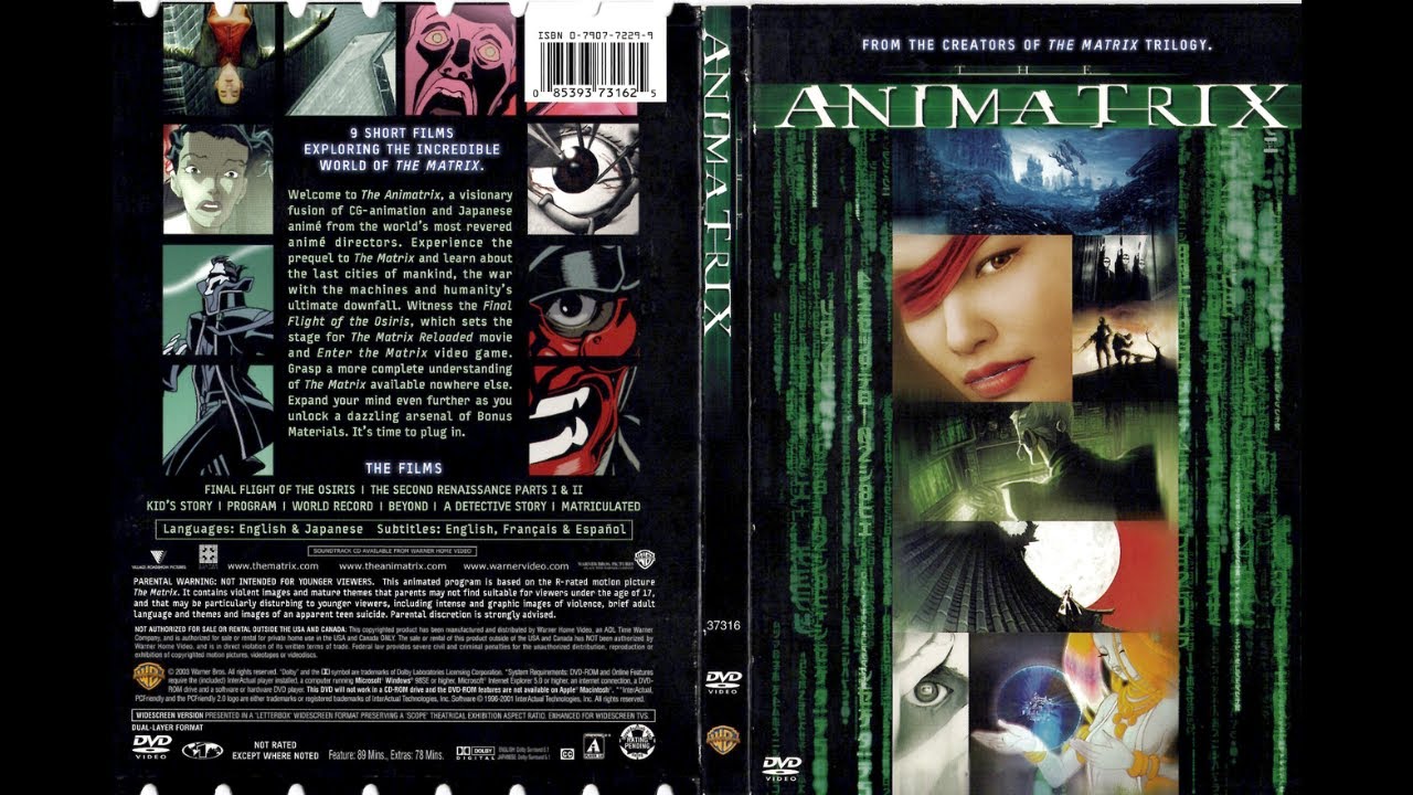 Opening/Closing to The Animatrix 2003 DVD