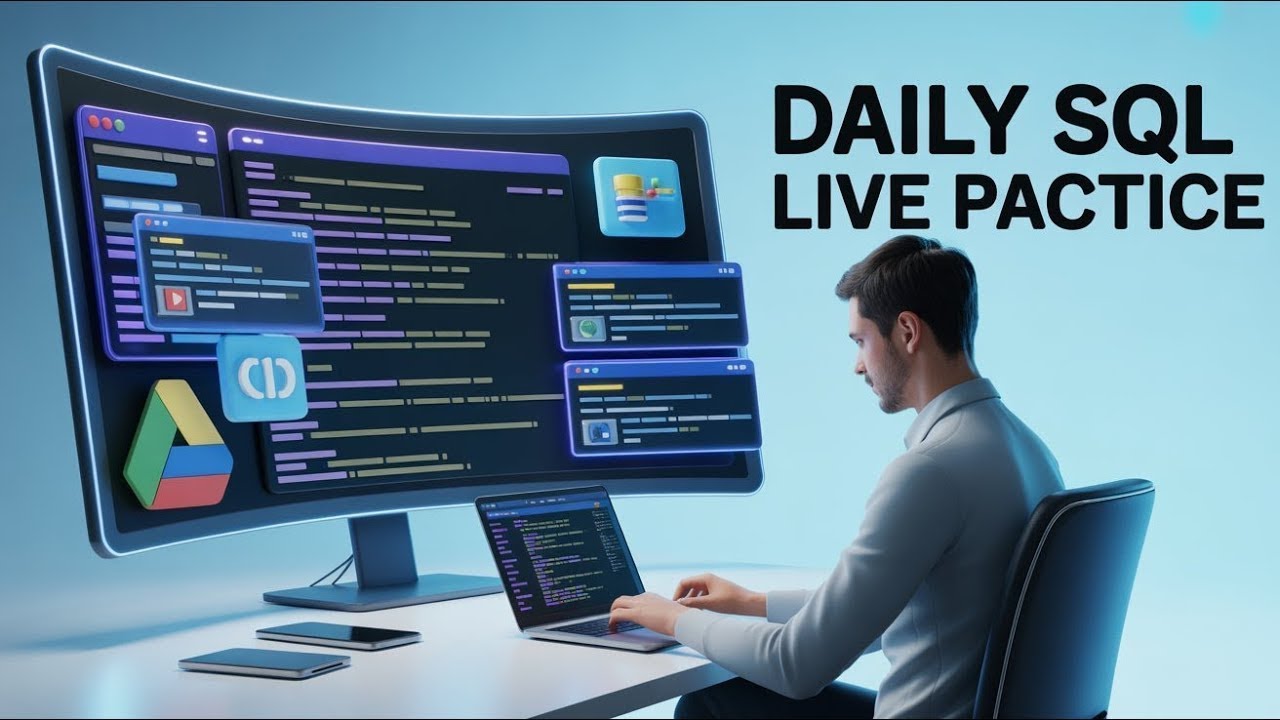 🔴 LIVE | Data Analyst Work + SQL Power BI Python Doubt Solving